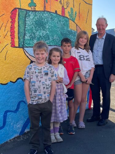 My Fancy Car_Mayor Nick Smith w 4 of the artists_web