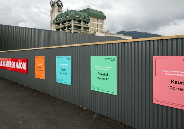 Picture by Tim Cuff 14 September 2021 - MakeShift Spaces installation: artist Ann Braunsteiner at 149  Hardy Street, Nelson, New Zealand